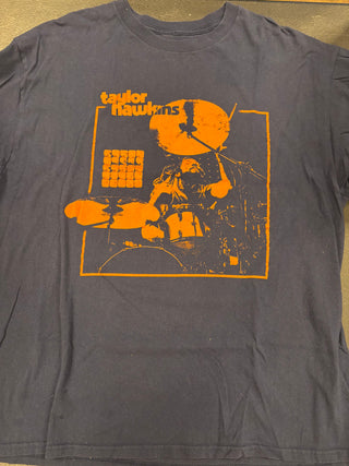 Taylor Hawkins Tribute Shows LA & London 2022 T-Shirt, Black, L