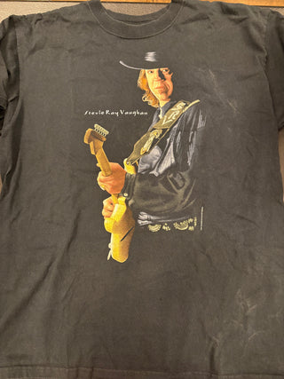 Stevie Ray Vaughan 2004 Portrait T-Shirt, Black, L