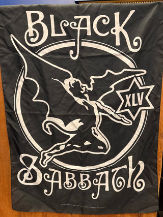 Black Sabbath Henry Wall Flag, Black, 40"X30"