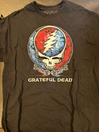 Grateful Dead 2004 Steal Your Face / Bertha T-Shirt, Black, XL