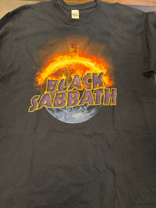 Black Sabbath 2016 The End Tour T-Shirt, Black, L