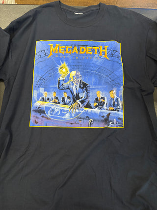 Megadeth Rust In Peace T-Shirt, Black, XL