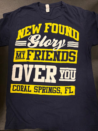 New Found Glory My Friends Over You T-Shirt, Black, M