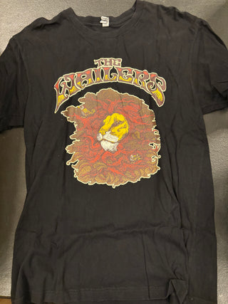 The Wailers (Bob Marley) Lion T-Shirt, Black, M