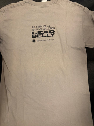Lead Belly Smithsonian Folkways T-Shirt, Gray, M