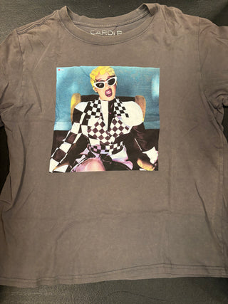 Cardi B Invasion Of Privacy T-Shirt, Gray, M