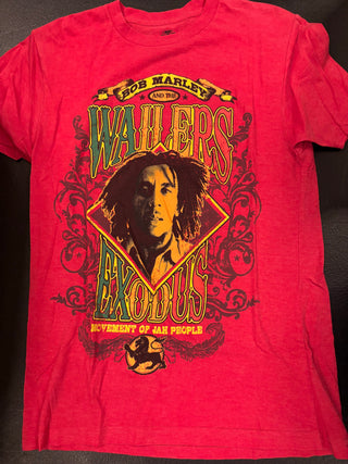 Bob Marley & The Wailers Exodus T-Shirt, Red, S