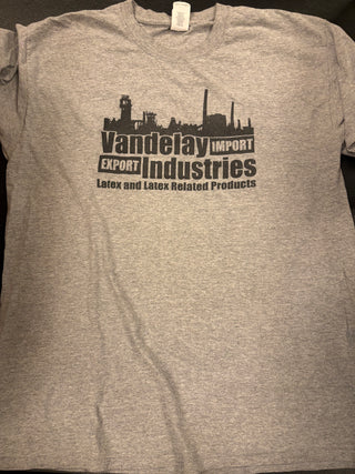 Seinfeld Vandelay Import Export Industries T-Shirt, Gray, L