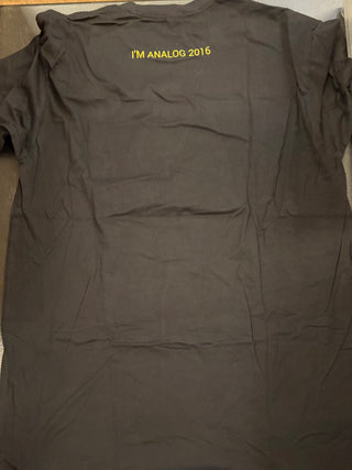 Pearl Jam Ten Cub 2016 I'm Analog T-Shirt, Black, L