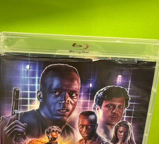 Expect No Mercy (Vinegar Syndrome)(w/ Slipcover)(Damage To Top Of Case, See Photos )