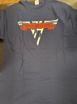 Van Halen Tour 2015 Classic Logo T-Shirt, Black, L