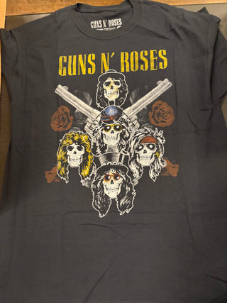 Guns N Roses Not In This Lifetime Tour T-Shirt, Black, L