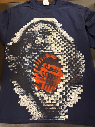 Roger Waters The Wall 2012 Tear Down The Wall T-Shirt, Navy, L