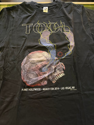 Tool Planet Hollywood Las Vegas 2014 T-Shirt, Black, L