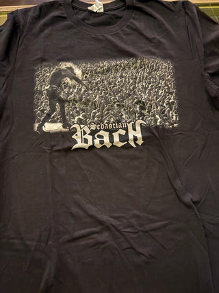 Sebastian Bach 18 & Live 2015 Tour T-Shirt, Black, L
