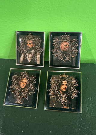 Tool 2019 VIP Tour Exclusive Enamel Pin Set (4x Band Members)