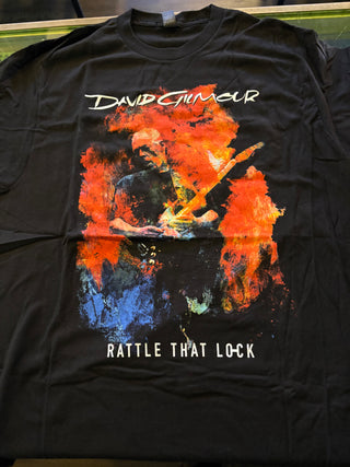 David Gilmour Rattle That Lock April 11/12 2016 MSG T-Shirt, Black, L