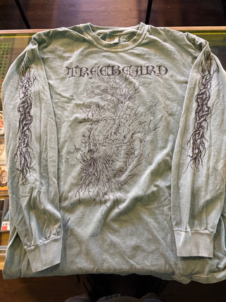 Lord Of The Rings Treebeard Eat Dig Drink Sleep Longsleeve T-Shirt, Green, L