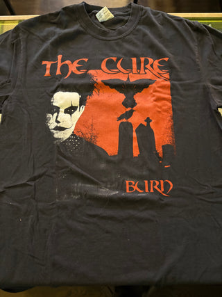 The Cure Burn The Crow T-Shirt, Black, L