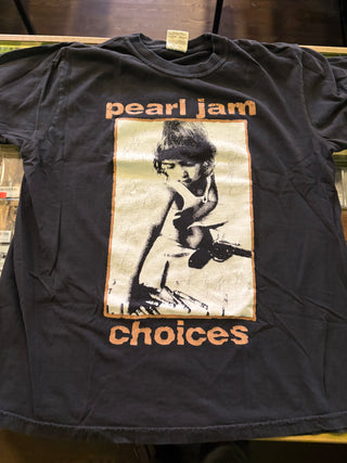 Pearl Jam Choices T-Shirt, Black, L