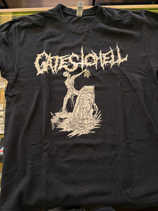 Gates To Hell Louisville Death T-Shirt, Black, L