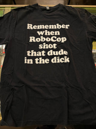 Remember When Robocop T-Shirt, Black, L