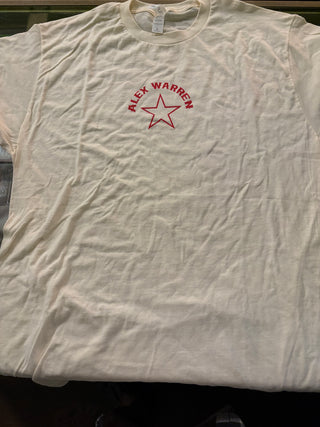 Alex Warren You'll Be Alright Kid Tightrope T-Shirt, Cream, M