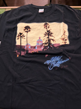 Eagles Tour 2014 Hotel California T-Shirt, Black, L