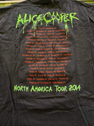 Alice Cooper Tour 2014 No More Mr Nice Guy T-Shirt, Black, L