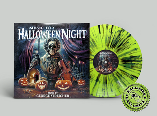 Music For Halloween Night (George Streicher) (Darkside Exclusive Bubbling Cauldron Green w/ Eye Of Newt Splatter Vinyl)
