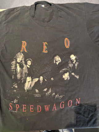 REO Speedwagon 1990-91 Tour T-Shirt, Black, L