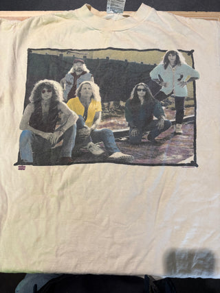 REO Speedwagon Cant Stop Rockin' 1995 Tour T-Shirt, White, L