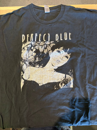 Perfect Blue Mima T-Shirt, Black, 2XL