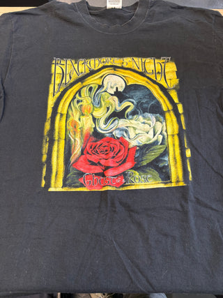 2003 Blackmores Night Ghost Of A Rose Acoustic/Electric Tour T-Shirt, Black, XL