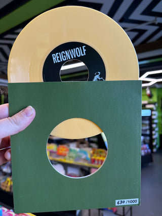 Reignwolf- Are You Satisfied? / In The Dark (Pale Yellow 7", #630/#1000)