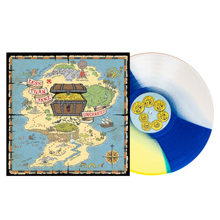 Less Than Jake- Uncharted (Easter Yellow/Blue/Bone Tri-Stripe Vinyl)