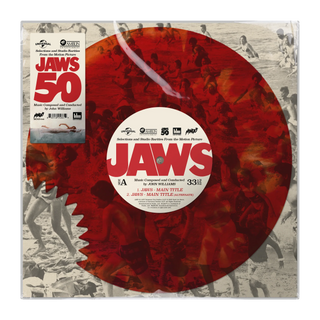 Selections And Studio Rarities From The Motion Picture “Jaws” (Red Translucent Vinyl 10" w/ Bite Mark)