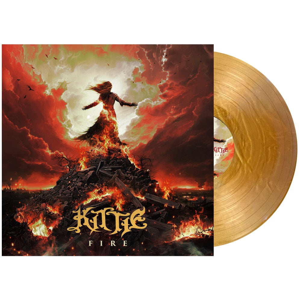 Kittie- Fire (Gold Nugget Vinyl) (PREORDER)