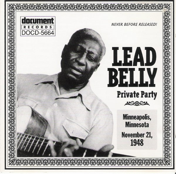 Leadbelly- Private Party, Minneapolis, Minnesota. November 21, 1948