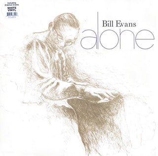 Bill Evans- Alone - White Colored Vinyl