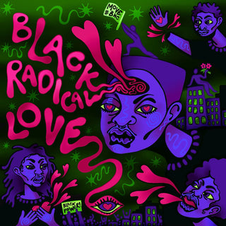 Move- Black Radical Love (Clear Green w/Pink Splatter)