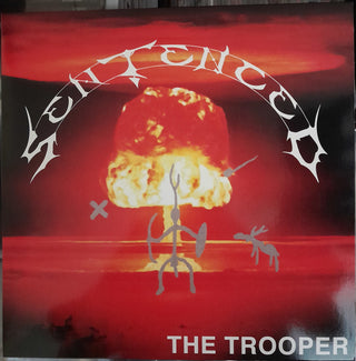 Sentenced- Trooper - Red & Orange Swirl Vinyl