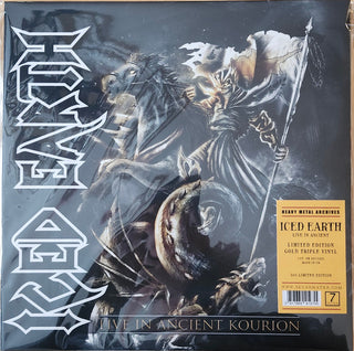 Iced Earth- Live In Ancient Kourion - Gold Vinyl