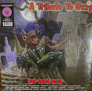 Various Artists- Bat Head Soup - A Tribute To Ozzy (Various Artists) Purple Marble