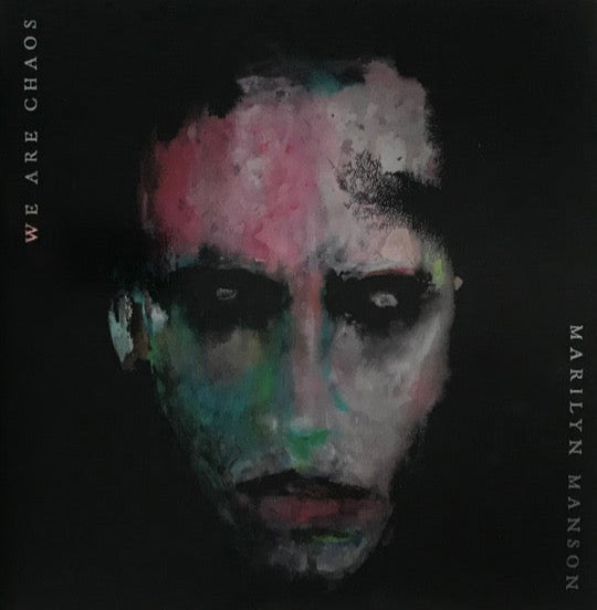 Marilyn Manson- We Are Chaos ( Clear W/ Red, Black, And Blue Splatter w/Bonus 7")