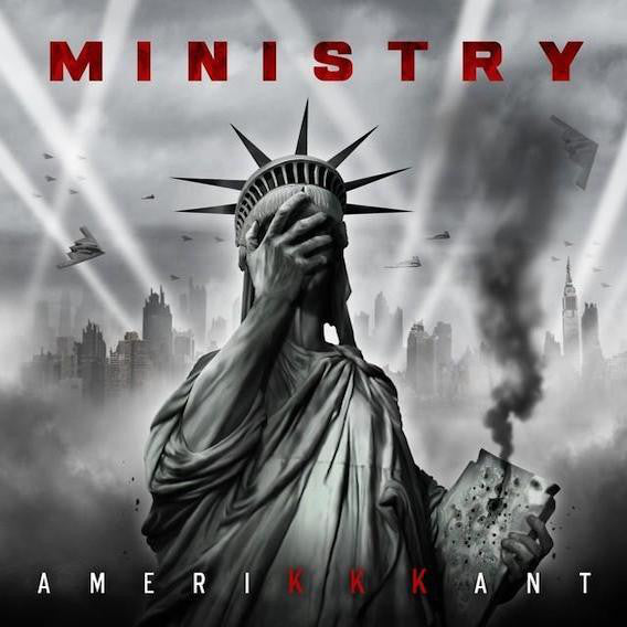 Ministry- Amerikkkant (Red/Black Swirl)