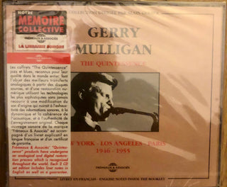 Gerry Mulligan- Quintessence-New York Los Angeles Paris 1946-1955