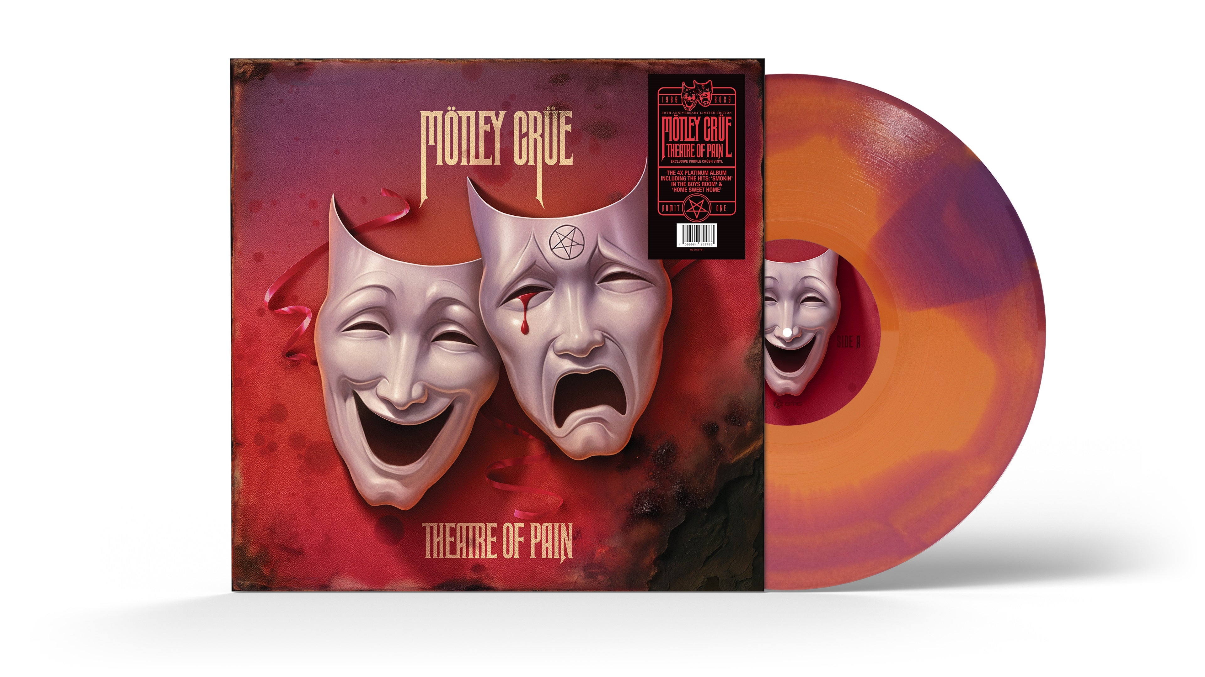 Motley Crue- Theatre of Pain (40th Anniversary) [Purple Crush LP