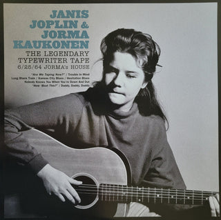 Janis Joplin- Legendary Typewriter Tape: 6/25/64 Jormas House