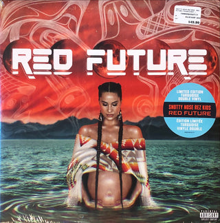 Snotty Nose Rez Kids- Red Future - Limited Translucent Turquoise Colored Vinyl